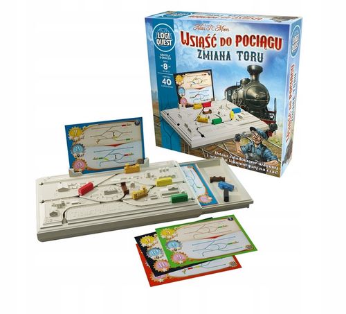 Gra LOGIQUEST: WSIĄŚĆ DO POCIĄGU - ZMIANA TORU na Arena.pl