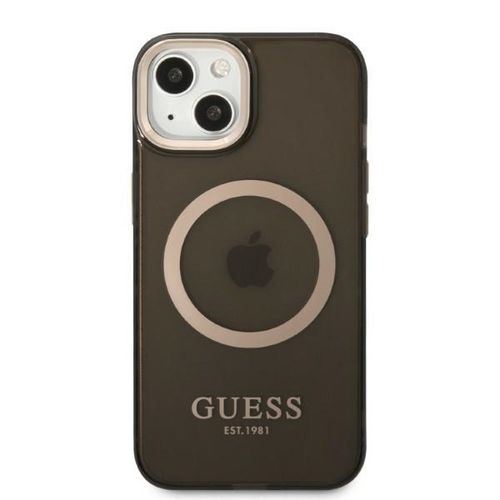 Etui Guess do iPhone 15, iPhone 14, iPhone 13, Czarny, MagSafe na Arena.pl