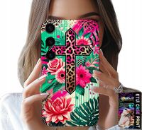 ETUI DO SAMSUNG GALAXY S23 PLUS - KRZYŻ, RÓŻA CHRZEŚCIJAŃSTWO JEZUS PLECKI