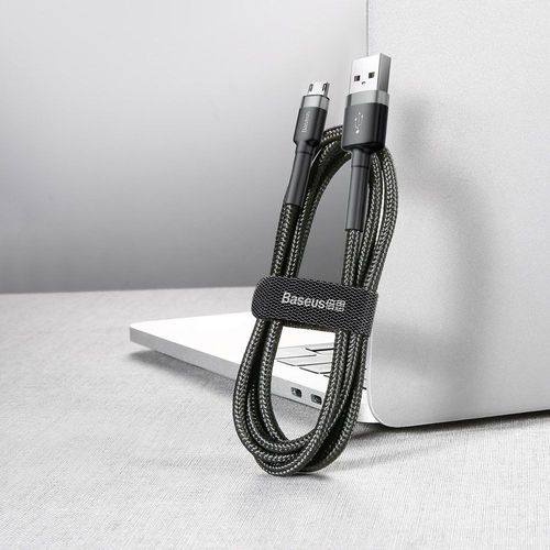 BASEUS CAFULE MICRO-USB CABLE 300CM GREY/BLACK na Arena.pl