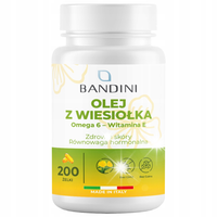 Bandini Olej z wiesiołka 200 kapsułek Softgel
