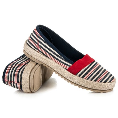 Espadryle Na Platformie W Paski r.40 na Arena.pl