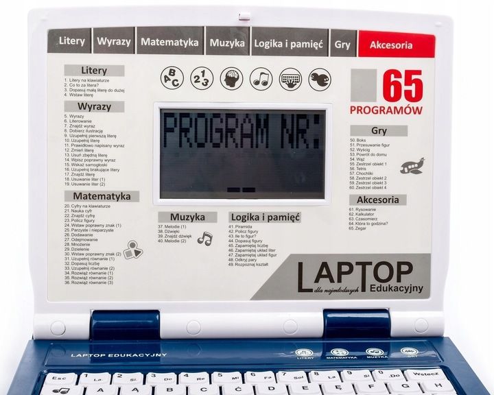 KOMPUTER LAPTOP 65 PROGRAMÓW 20189 zdjęcie 5