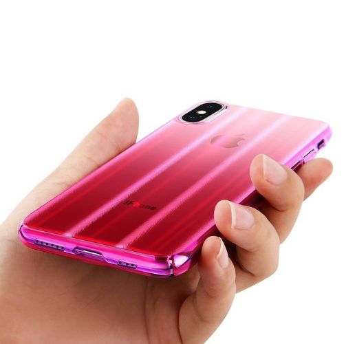 Etui Baseus Aurora Case Do Iphone X / Xs (Różowe) na Arena.pl