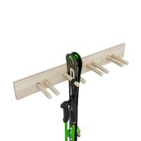 WIESZAK UCHWYT NA NARTY 4 PARY DREWNIANY 75,5 CM