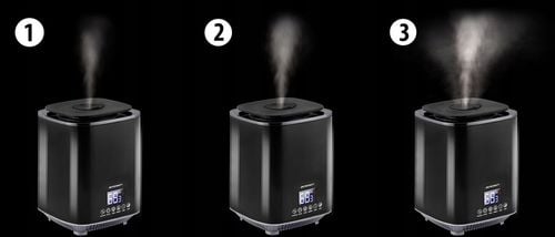 NAWILŻACZ POWIETRZA ULTRADŹWIĘKOWY JONIZATOR AROMATERAPIA PILOT na Arena.pl