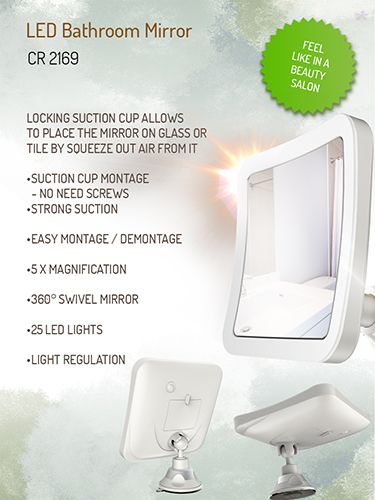 CR 2169 Lusterko LED azienkowe na Arena.pl