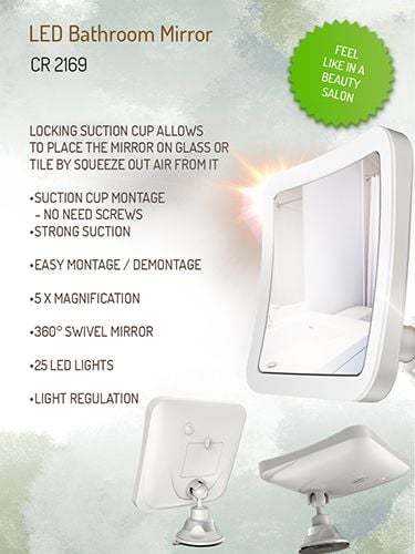 CR 2169 Lusterko LED azienkowe zdjęcie 4