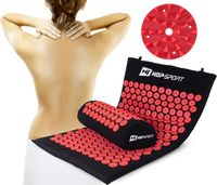 Mata z kolcami zdrowotna akumata do akupunktury masażu zestaw z poduszką