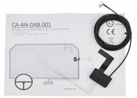 PIONEER CA-AN-DAB.001 antena DAB, montaż na szybę, oryginalna