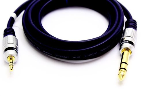 KABEL AUX JACK 3,5 - JACK 6,3 STEREO 1,5M VITALCO na Arena.pl