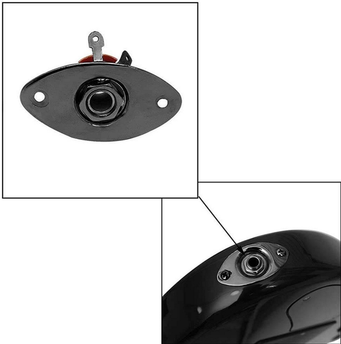 Gniazdo do gitary Jack 6,3mm MSP32 czarny na Arena.pl