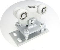 wózek wahliwy z regulacją 5 rolek two.fi68.5/pr.80 wr-5t-80 - woz wr-5t-80