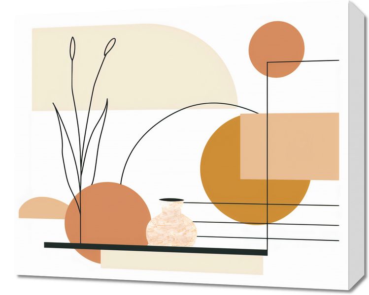 Obraz 60x50cm Terrakotowy Krzyk zdjęcie 1