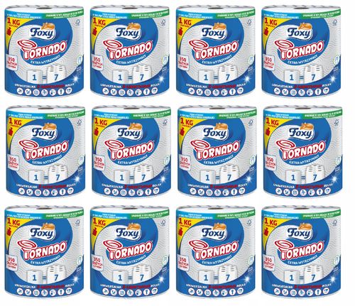 ręcznik papierowy foxy tornado - 12 szt. na Arena.pl