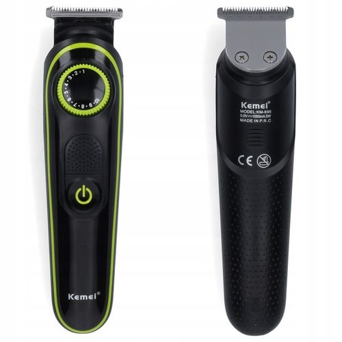 GOLARKA MĘSKA TRYMER DO BRODY WLOSÓW ZESTAW 5W1 KEMEI BARBER USB na Arena.pl