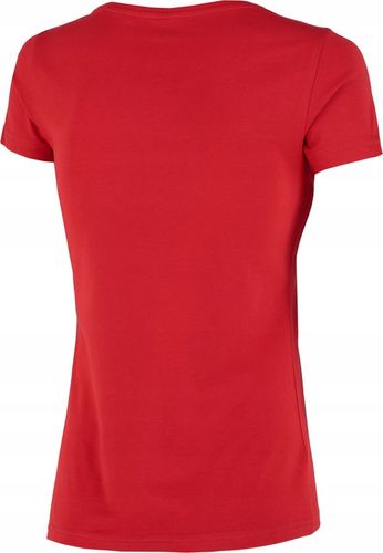 4F T-SHIRT DAMSKA KOSZULKA CZERWONA TSD001B r. L na Arena.pl