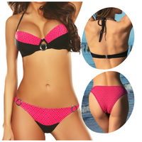 STRÓJ KĄPIELOWY BIKINI 2-CZĘŚCIOWY KOSTIUM SEXY S