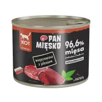 Pan Mięsko Karma mokra dla kota Wieprzowina z jeleniem (dorosły) 200g