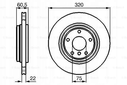 0986478975/BOS TARCZA HAM. BMW T. E46 98- na Arena.pl