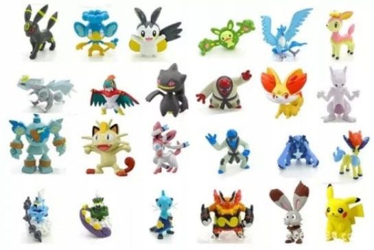 24 FIGURKI POKEMONY POKEMON NOWE PIKACHU PL zdjęcie 1
