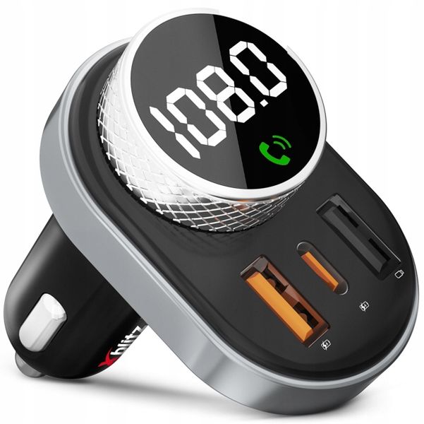 Zestaw głośnomówiący Xblitz X450 + Transmiter FM Bluetooth USB zdjęcie 3