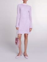 Sukienka MAJE Półprzezroczysta dzianinowa 36