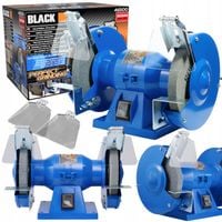 SZLIFIERKA STOŁOWA KAMIENIOWA 2X KAMIEŃ 150mm STACJONARNA WOLNY START