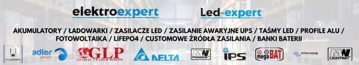 GLP power supply GPV series 24V/2.5A, CV, non-PFC, IP67 plastic case, EU in zdjęcie 3