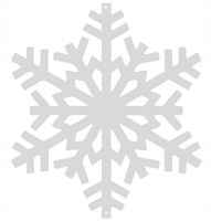 Ś9 Zawieszka świąteczna SNIEŻYNKA Boże Narodzeni b