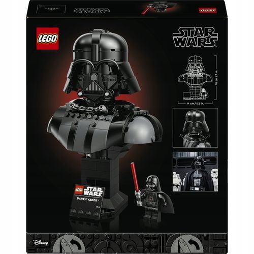 LEGO Popiersie Dartha Vadera 75439 na Arena.pl