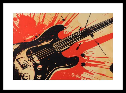 Plakat 30x20cm Gitara Elektryczna na Arena.pl