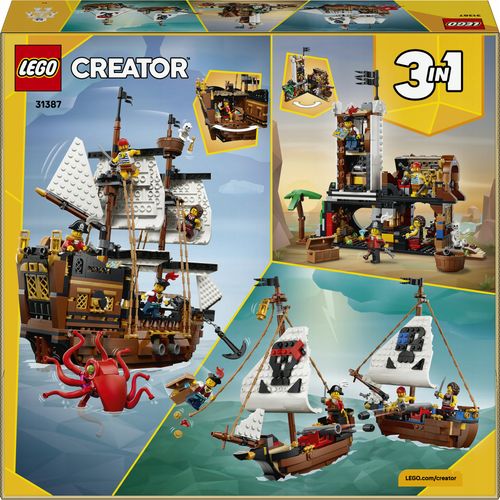 LEGO Legendarny statek piracki 31387 na Arena.pl