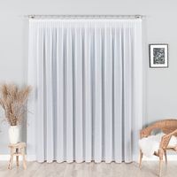 Firanka Żorżeta z Ołowianką 031671 ( 300 cm ) - Biała