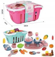 ZESTAW KUCHENNY KOSZYK WARZYWA OWOCE DO KROJENIA SKLEP KUCHNIA