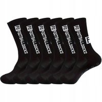 SKARPETY ANTYPOŚLIZGOWE sportowe SKARPETKI piłkarskie DŁUGIE 34-39 3