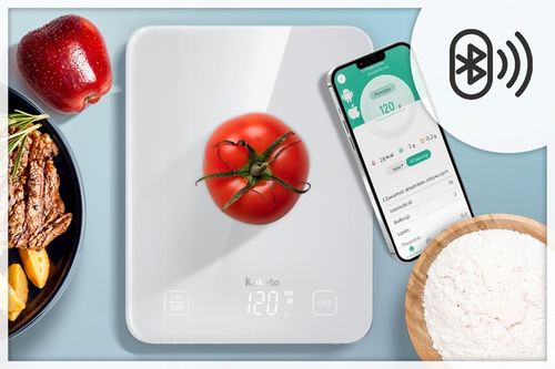 WAGA KUCHENNA FIT 15kg/1g AKUMULATOROWA USB-C SMART BLUETOOTH na Arena.pl