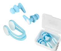 Zestaw klips na nos zatyczki do uszu do pływania Aqua-Sport AquaCalm