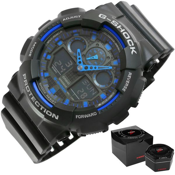 zegarek męski casio g-shock ga-100-1a2er + box zdjęcie 9