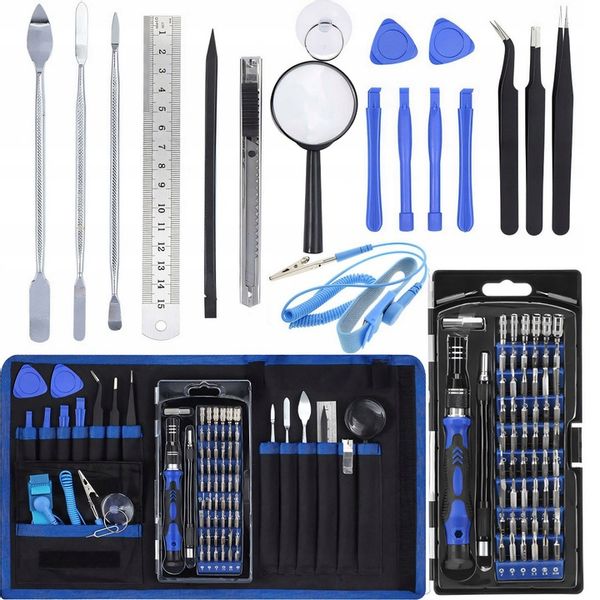 ZESTAW WKRĘTAKÓW ŚRUBOKRĘTÓW BITÓW PRECYZYJNE 75 ELEMENTÓW W ETUI zdjęcie 3