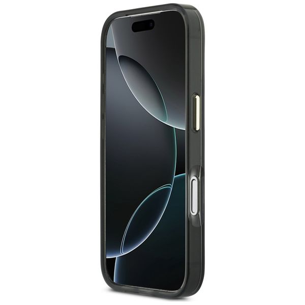 etui guess iml 4g script metal do iphone 17 pro czarny zdjęcie 5