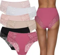 majtki figi damskie bawełniane z wysokim stanem