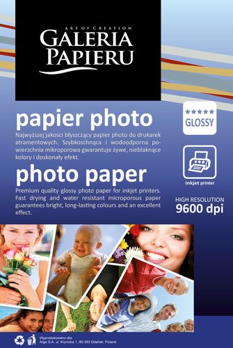 papier pgoto glossy pr 180 g/m2 6378 na Arena.pl