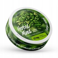 Ziołowe woreczki energetyczne HerbalMind LEŚNA MIĘTA snusy kofeina 60mg