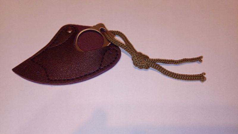 Pazur, nozyk z futerałem kieszonkowy, EDC survival zdjęcie 3