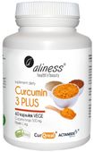 CURCUMIN C COMPLEX KURKUMINA + PIPERYNA Aliness WĄTROBA Kurkuma Krążenie