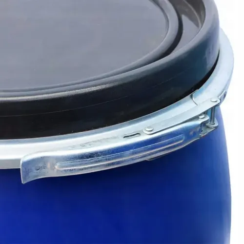 BECZKA PLASTIKOWA 120L OBEJMA ATEST DO KISZENIA KAPUSTY NA WODĘ Z KRANEM na Arena.pl