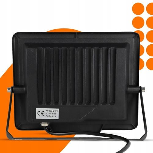 Halogen LED Naświetlacz Reflektor Zewnętrzny Lampa 100W IP65 na Arena.pl