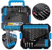 WIERTŁA RÓŻNE 49 ELEM. UCHWYT 1/4' RICHMANN C9397