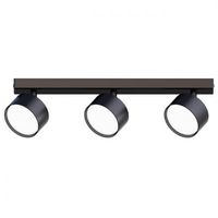 KINKIET CAPRIS GX53 LED CZARNY OBROTOWY 15W STAL